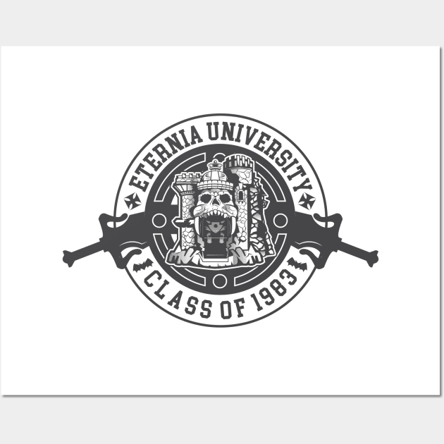 Eternia University Wall Art by Gimmickbydesign